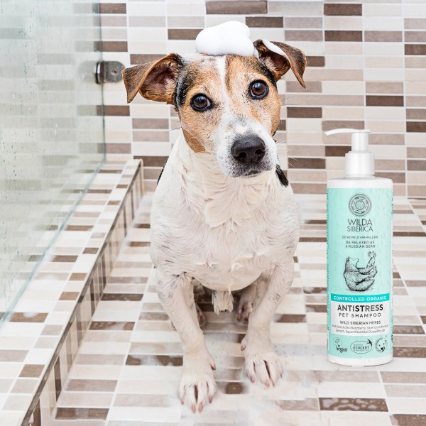Fellpflege - Wilda Siberica - Antistress Shampoo - Antijuckreiz Tiershampoo 2
