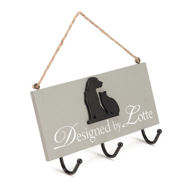 Leinengarderobe & Schlüsselbord Lotte