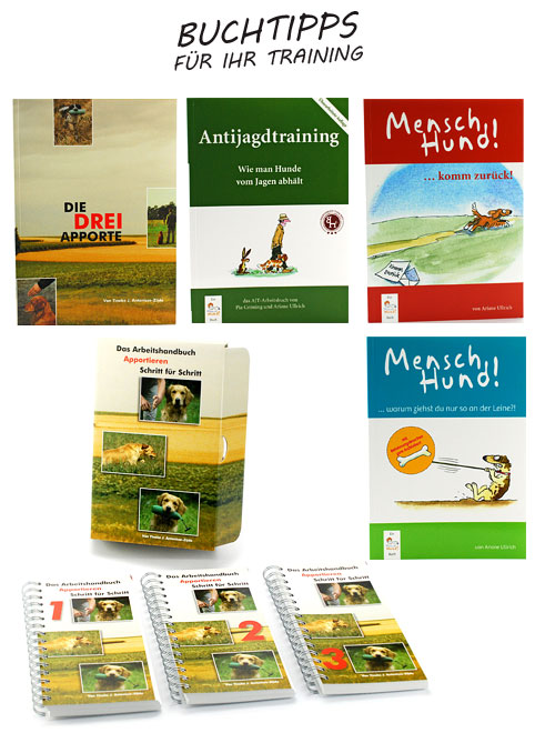 Bücher zum Hundetraining und Apportieren