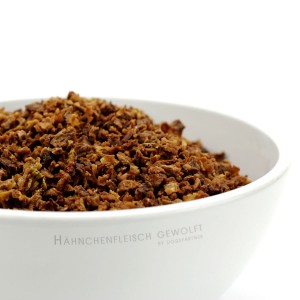 Hähnchenfleisch gewolft - Trockenbarf für Hunde Hähnchenfleisch gewolft - Trockenbarf für Hunde